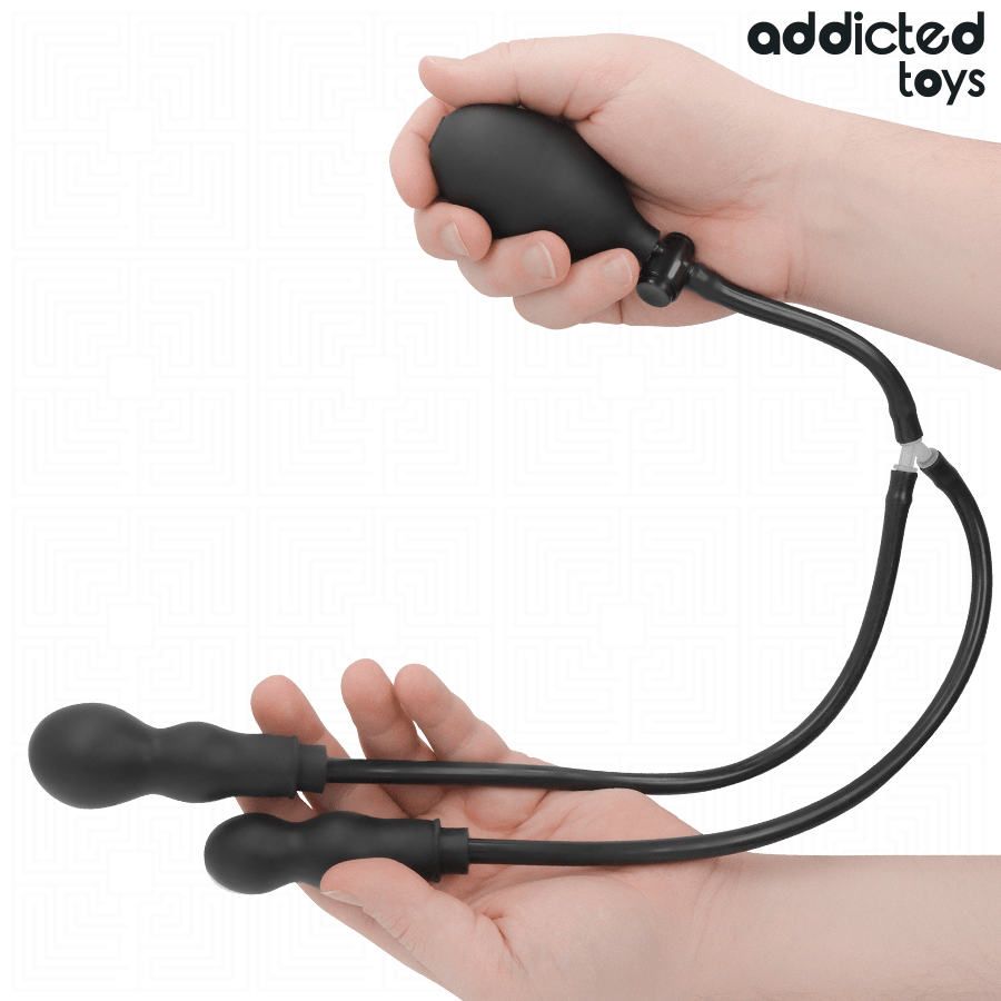 ADDICTED TOYS - PLUG ANAL DOBLE INFLABLE MODELO 1 - OMerotics