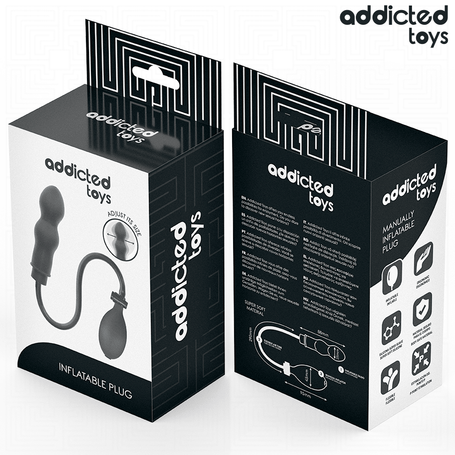 ADDICTED TOYS - PLUG ANAL INFLABLE MODELO 1 - OMerotics