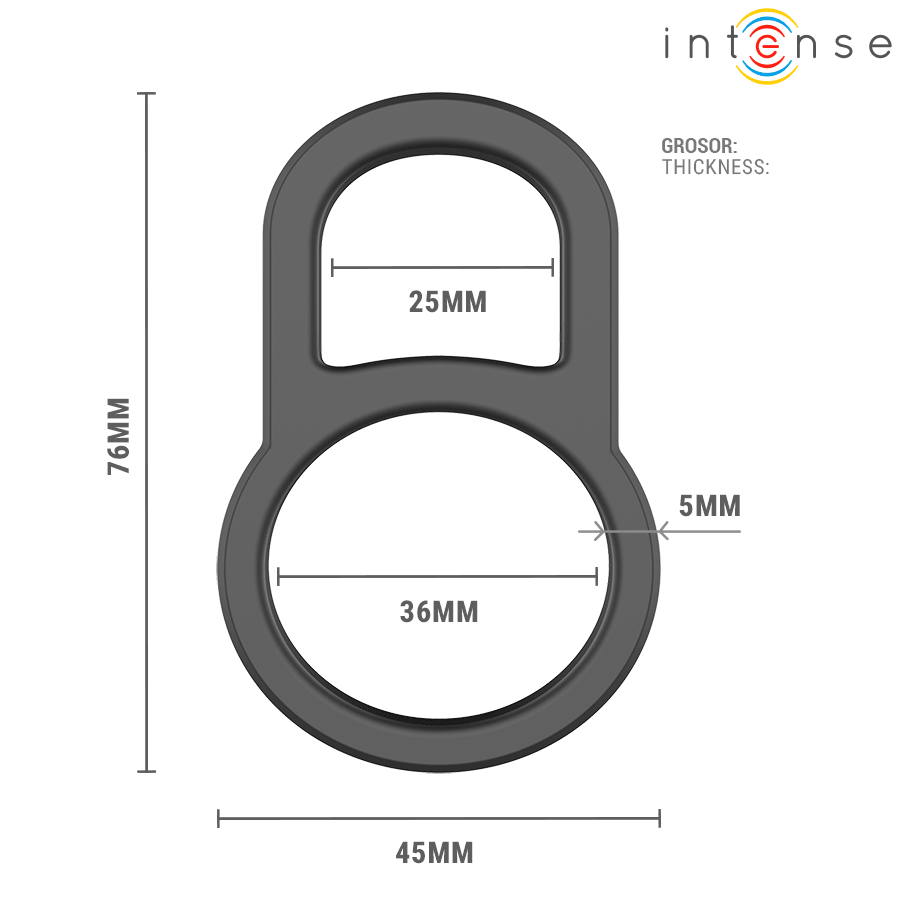 INTENSE - CONLETH ANILLO DOBLE AJUSTABLE MODELO 3 - OMerotics