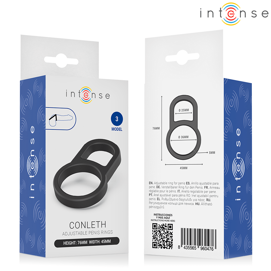 INTENSE - CONLETH ANILLO DOBLE AJUSTABLE MODELO 3 - OMerotics
