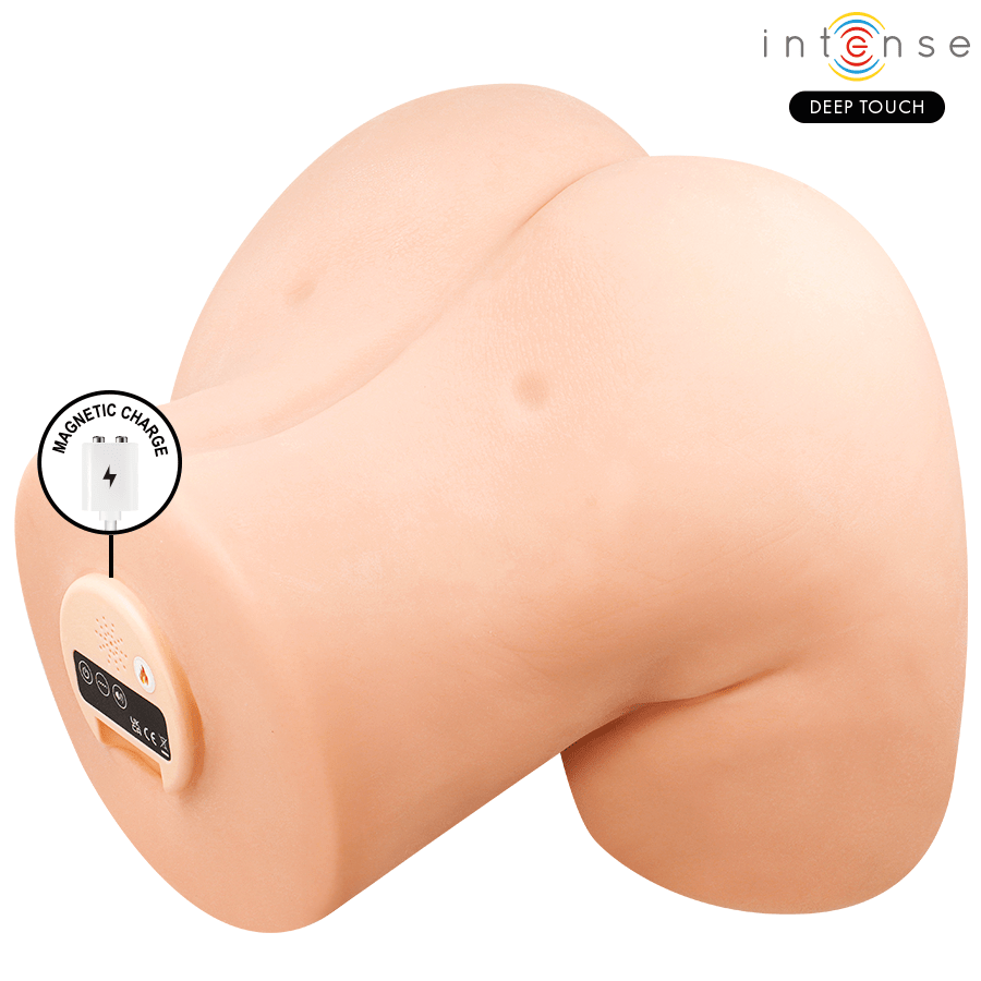 INTENSE DEEP TOUCH - JULIA MASTURBADOR VAGINA CON EFECTO SUCCIÓN, CALOR, VIBRACIÓN Y VOZ CON CONTROL REMOTO 9 KG - OMerotics