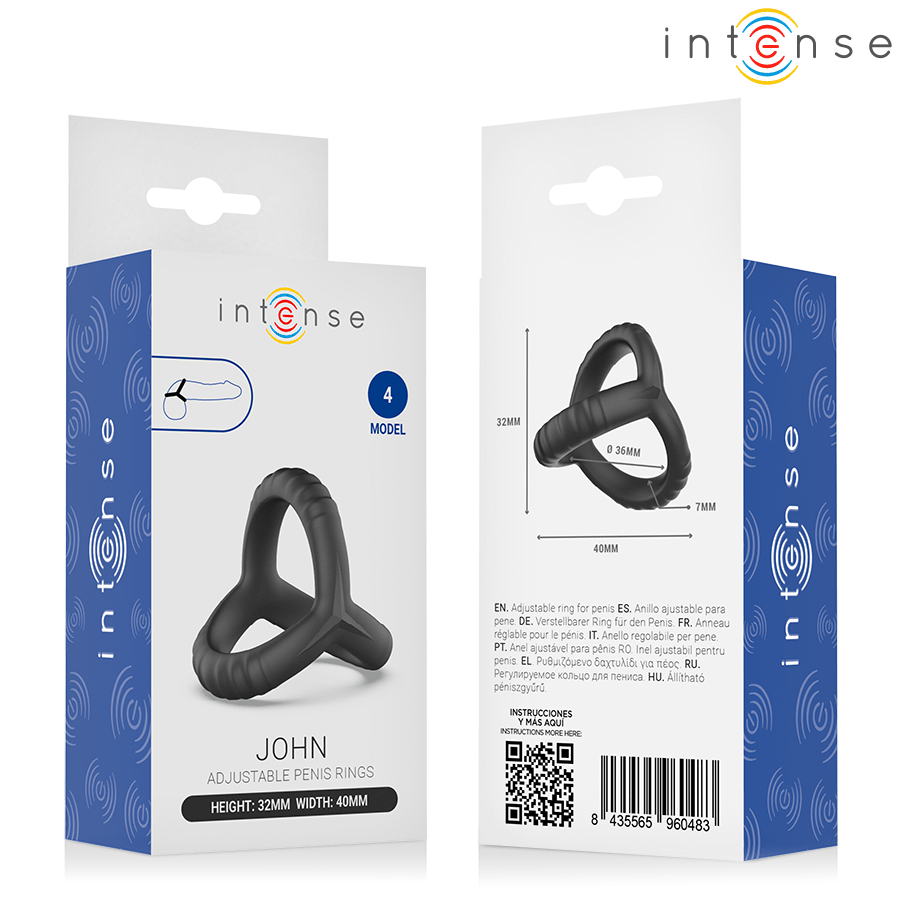 INTENSE - JOHN ANILLO TRIPLE AJUSTABLE MODELO 4 - OMerotics