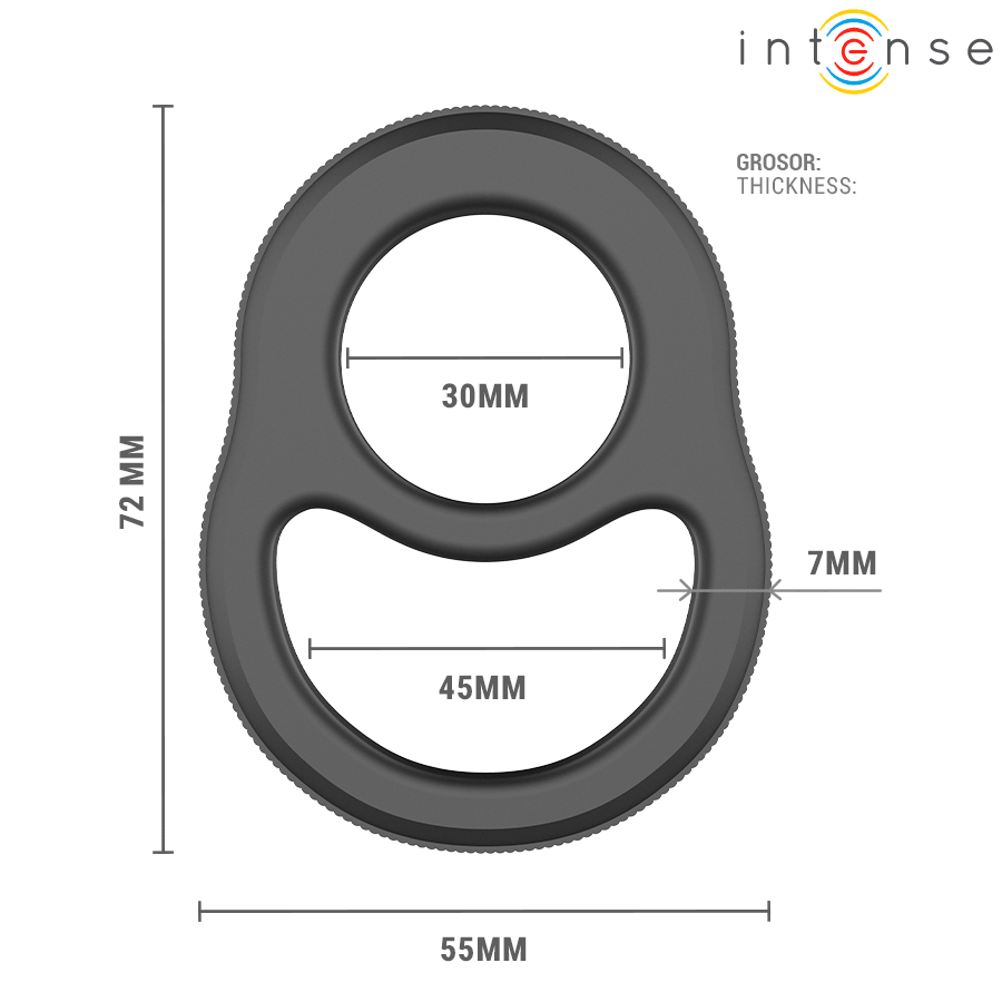 INTENSE - RICHARD ANILLO DOBLE AJUSTABLE MODELO 1 - OMerotics