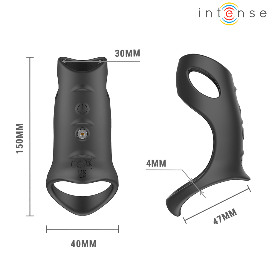 INTENSE - JEROME ANILLO VIBRADOR AJUSTABLE MODELO 12 - OMerotics