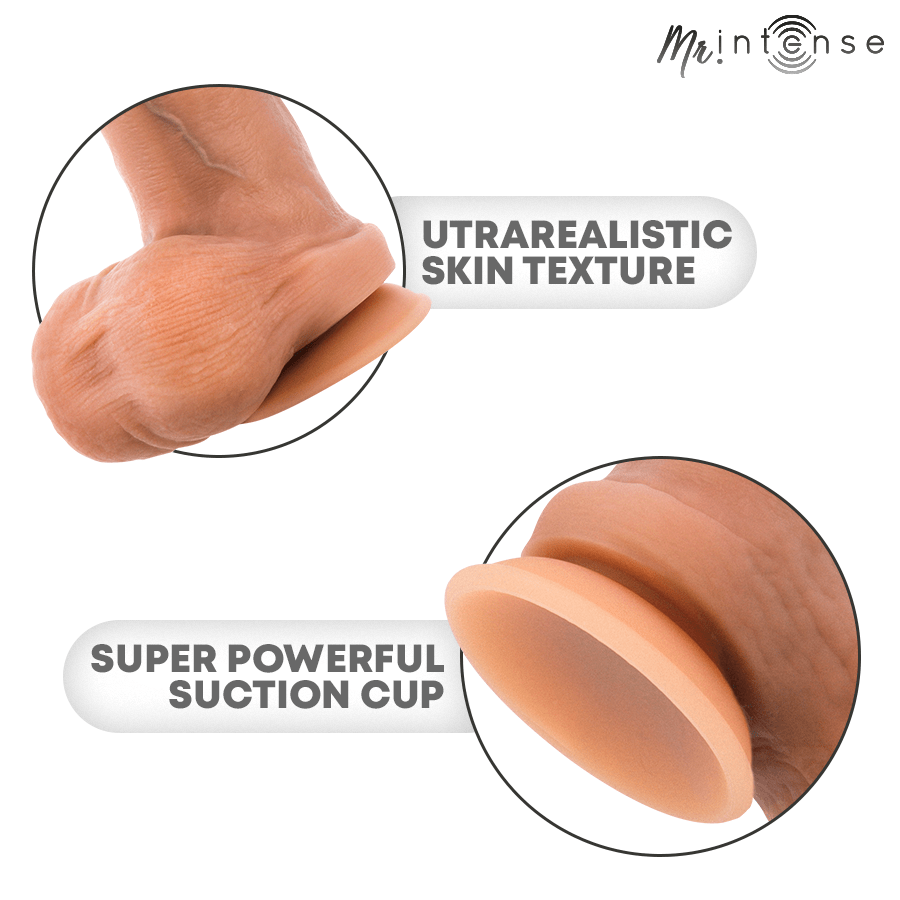 MR INTENSE - BRUCE S DILDO SILICONA 17.8 CM -Ø- 4 CM - OMerotics