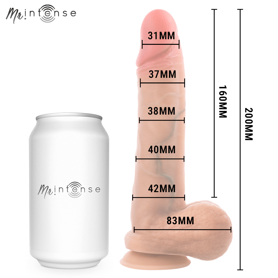 MR INTENSE - GARY M DILDO 20 CM -Ø- 4.2 CM - OMerotics