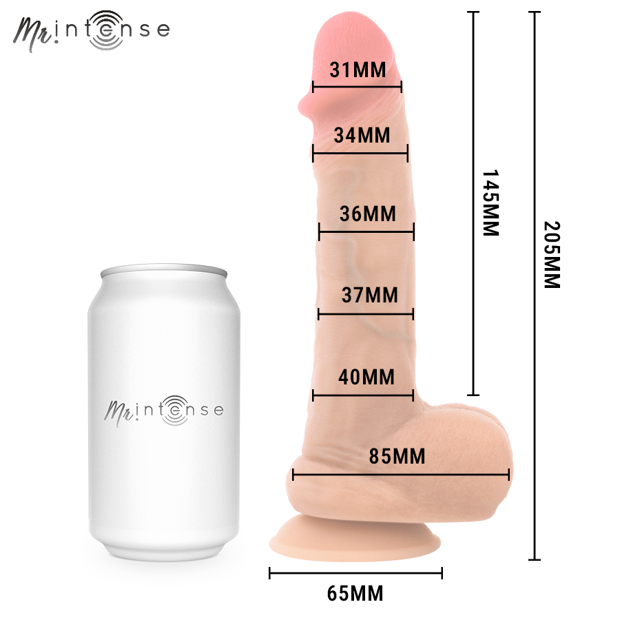 MR INTENSE - DANNY DILDO EYACULADOR 20.5 CM -Ø- 4 CM - OMerotics