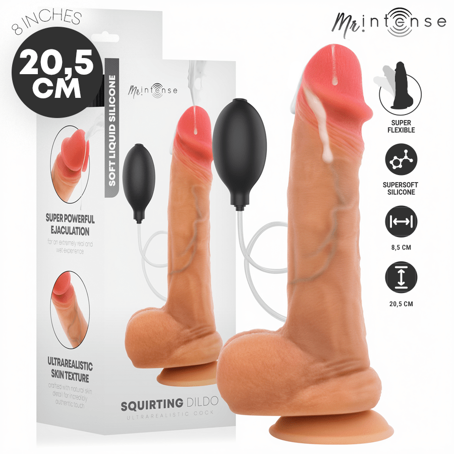 MR INTENSE - DANNY DILDO EYACULADOR 20.5 CM -Ø- 4 CM - OMerotics