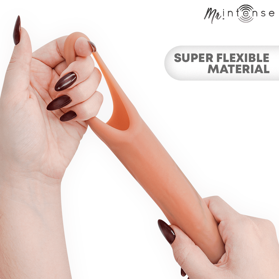 MR INTENSE - ARNOLD M VIBRADOR FUNDA PENE SILICONA CONTROL REMOTO 14.5 CM -Ø- 4 CM - OMerotics