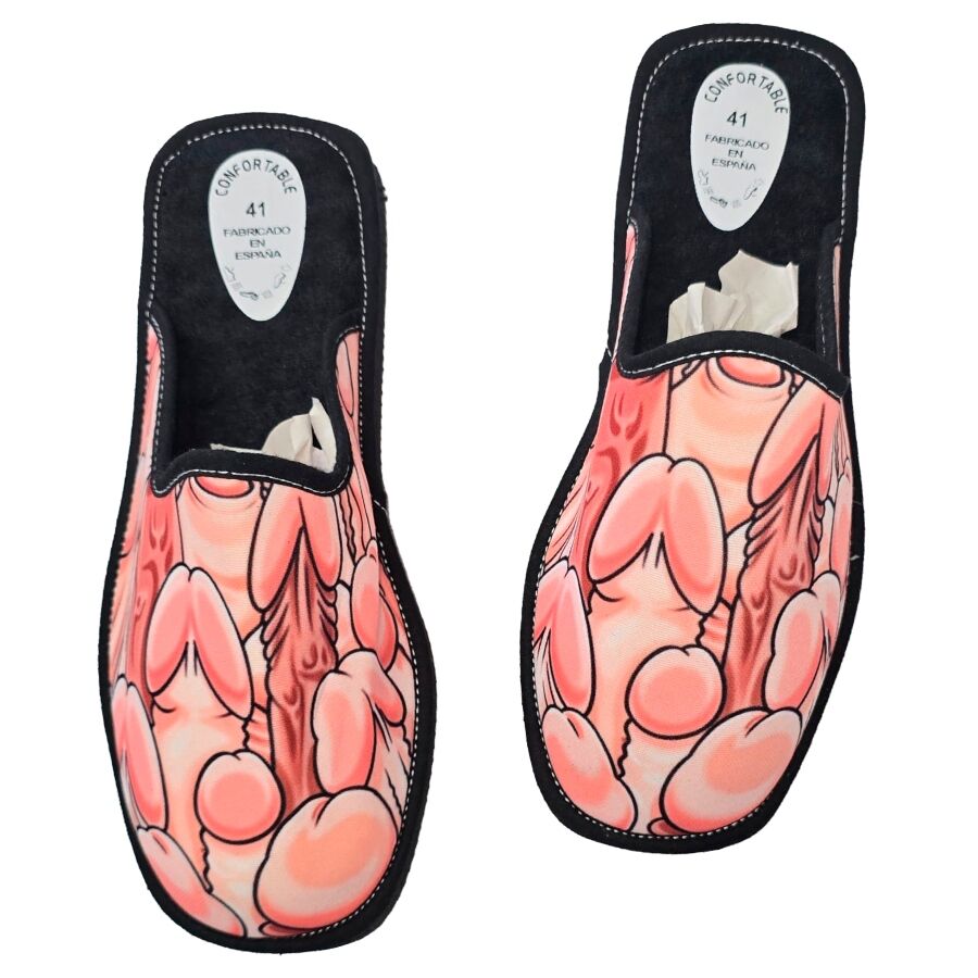 SPICY DEVIL - PENIS SLIPPERS MEDIUM SIZE 39-40-41