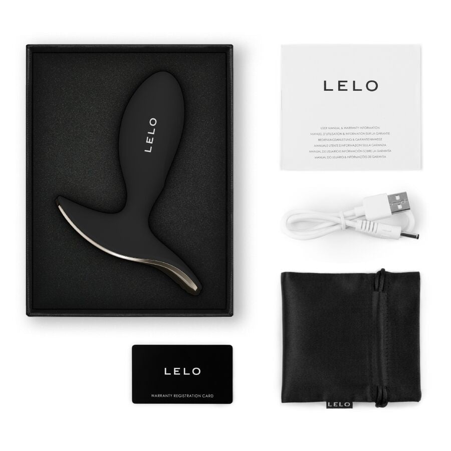 LELO - SURFER 2 PLUG ANAL VIBRADOR UNISEX NEGRO - OMerotics