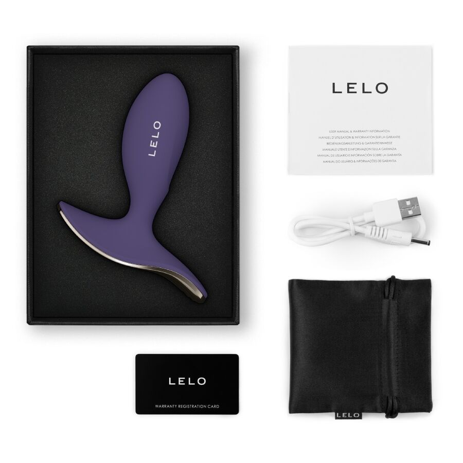 LELO - SURFER 2 PLUG ANAL VIBRADOR UNISEX MORADO - OMerotics