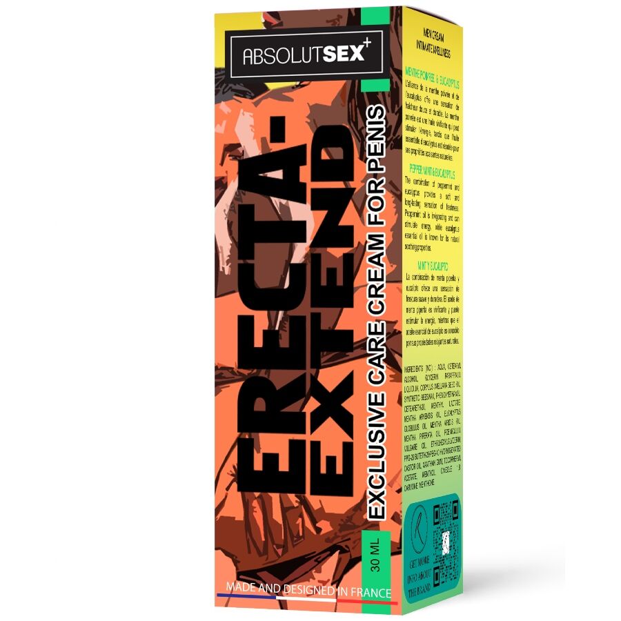 RUF - ERECTA EXTEND CREMA RETARDANTA Y REFRESCANTE 30 ML - OMerotics