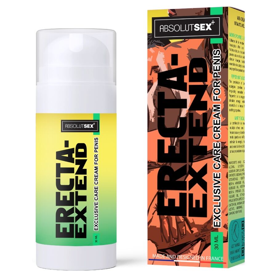 RUF - ERECTA EXTEND CREMA RETARDANTA Y REFRESCANTE 30 ML - OMerotics