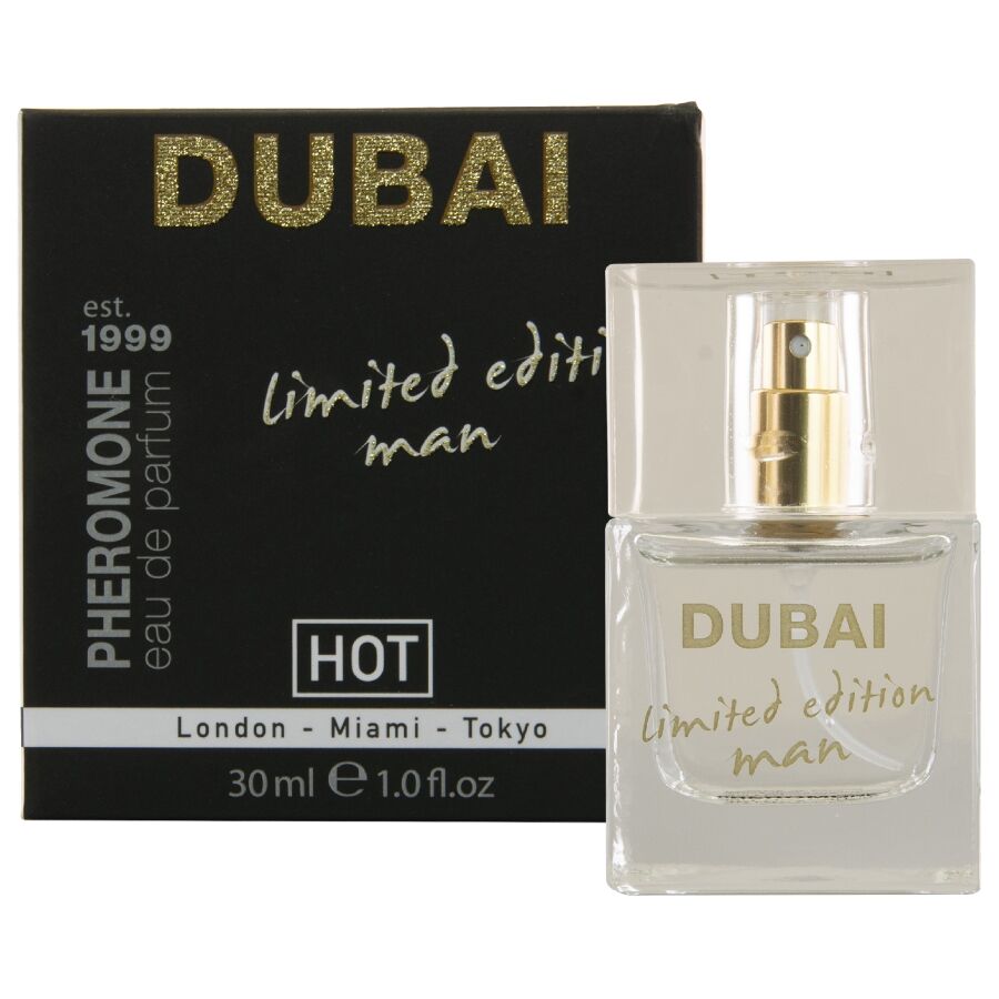 HOT - PHEROMONE PERFUME DUBAI EDICIÓN LIMITADA HOMBRE 30 ML - OMerotics