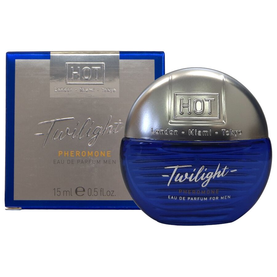 HOT - TWILIGHT PERFUME CON FEROMONAS HOMBRE 15 ML - OMerotics