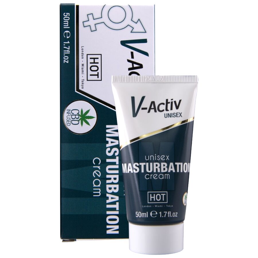 HOT - CREMA DE MASTURBACIÓN CON CBD - UNISEX 100 ML - OMerotics