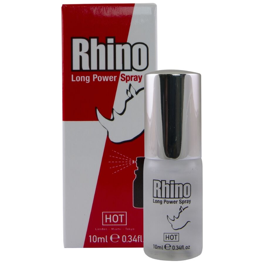 HOT - RHINO LONG POWER SPRAY 10 ML - OMerotics