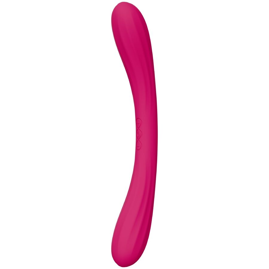 LELO - BOOMERANG VIBRADOR DE DOBLE EXTREMO CEREZA - OMerotics