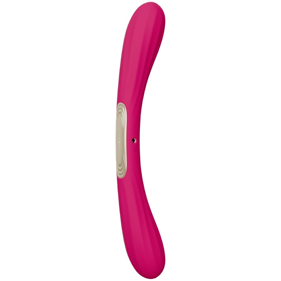 LELO - BOOMERANG VIBRADOR DE DOBLE EXTREMO CEREZA - OMerotics