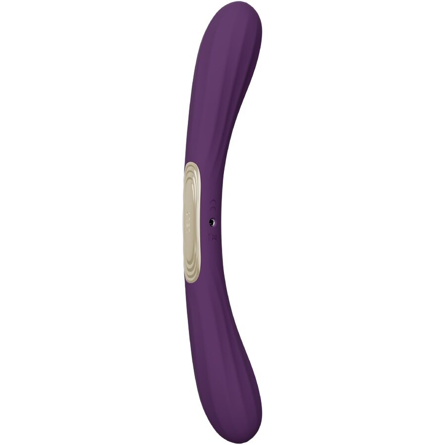 LELO - BOOMERANG VIBRADOR DE DOBLE EXTREMO MORADO - OMerotics