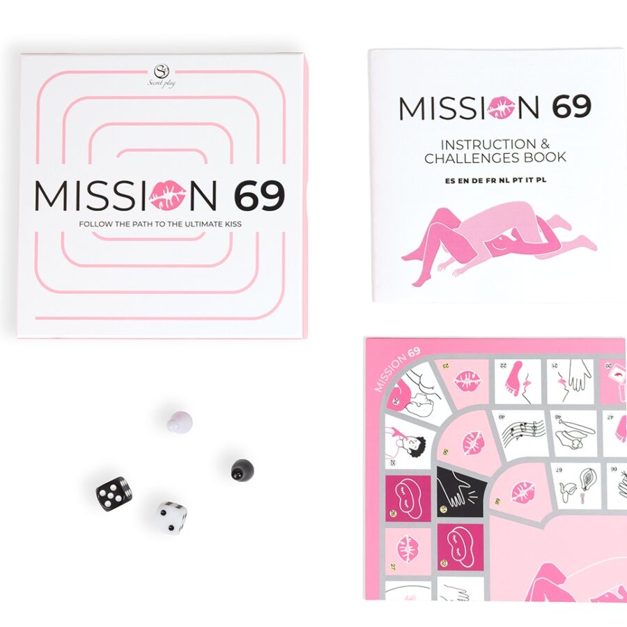 SECRET PLAY - JUEGO DE MESA PARA PAREJAS "MISSION 69" - OMerotics