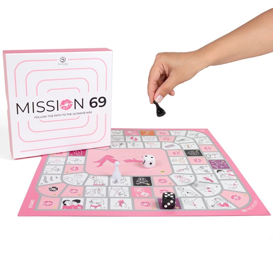 SECRET PLAY - JUEGO DE MESA PARA PAREJAS "MISSION 69" - OMerotics