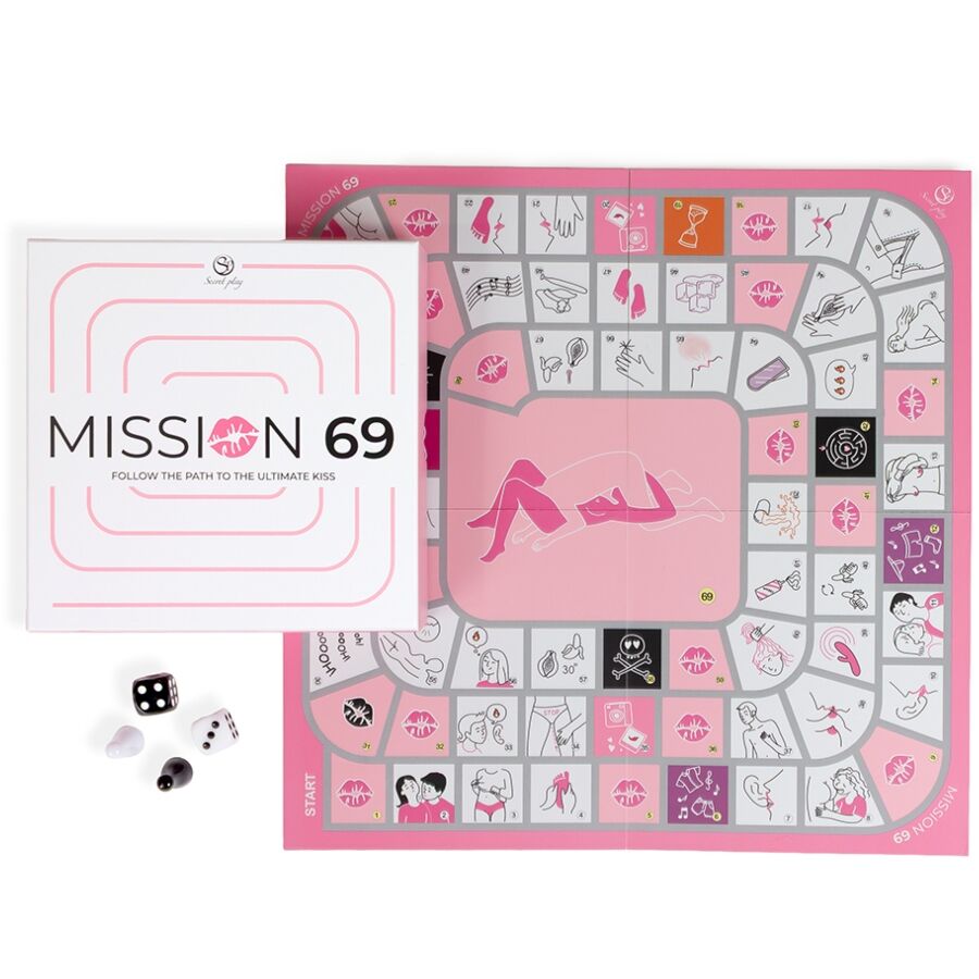 SECRET PLAY - JUEGO DE MESA PARA PAREJAS "MISSION 69" - OMerotics