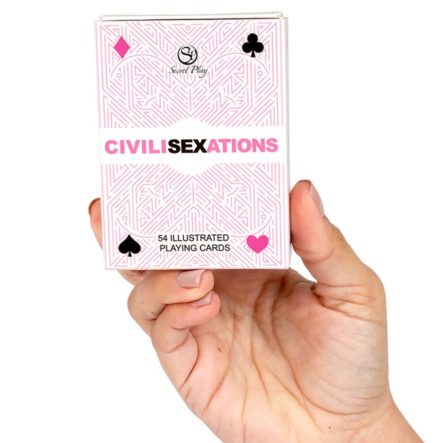 SECRET PLAY - JUEGO DE CARTAS PARA PAREJAS "CIVILISEXATIONS" - OMerotics