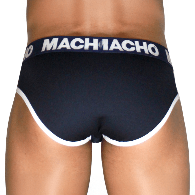 MACHO - MCH008 SLIP CLÁSICO AZUL MARINO M - OMerotics
