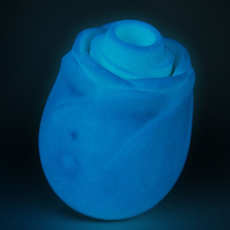 ROMP - ROSE GLOW SUCCIONADOR DE CLÍTORIS BRILLANTE EN LA OSCURIDAD - OMerotics