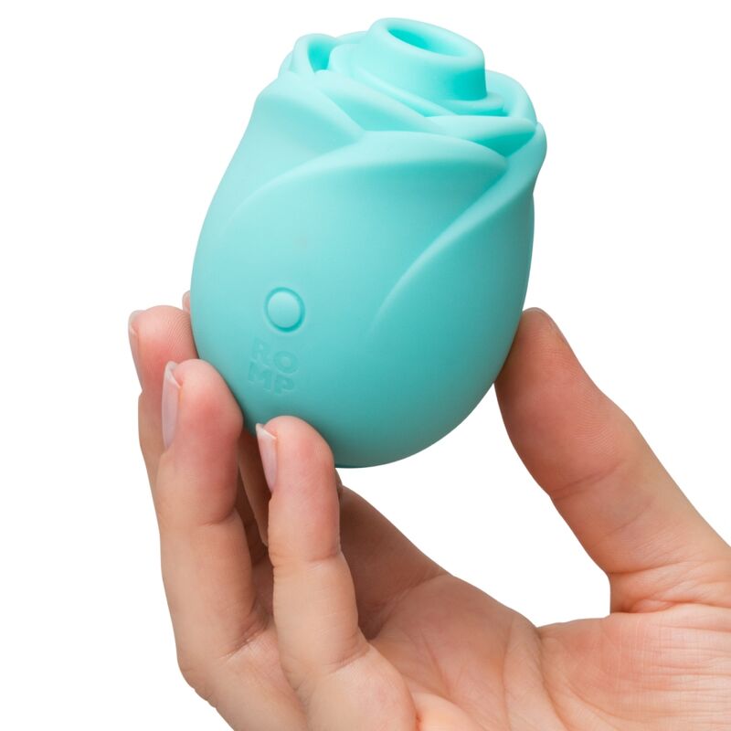 ROMP - ROSE GLOW SUCCIONADOR DE CLÍTORIS BRILLANTE EN LA OSCURIDAD - OMerotics