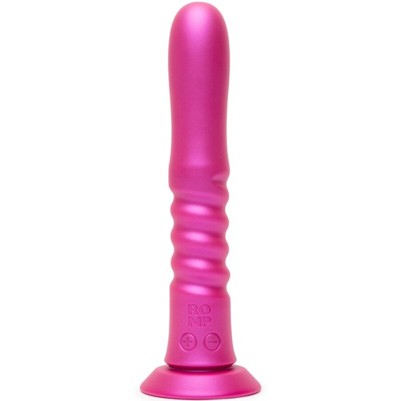 ROMP - JIGGLE VIBRADOR UP AND DOWN CON VENTOSA ROSA - OMerotics