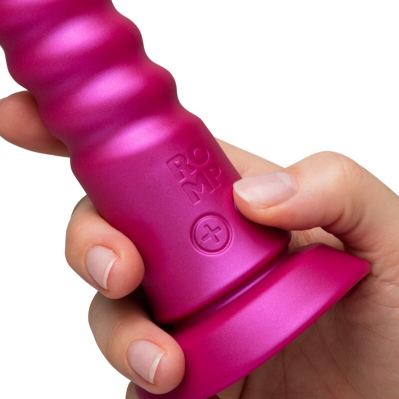 ROMP - JIGGLE VIBRADOR UP AND DOWN CON VENTOSA ROSA - OMerotics