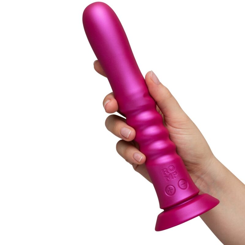 ROMP - JIGGLE VIBRADOR UP AND DOWN CON VENTOSA ROSA - OMerotics