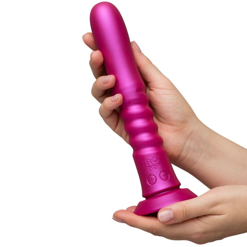 ROMP - JIGGLE VIBRADOR UP AND DOWN CON VENTOSA ROSA - OMerotics