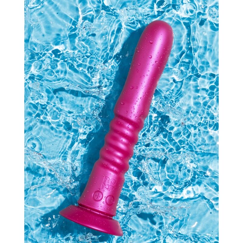 ROMP - JIGGLE VIBRADOR UP AND DOWN CON VENTOSA ROSA - OMerotics