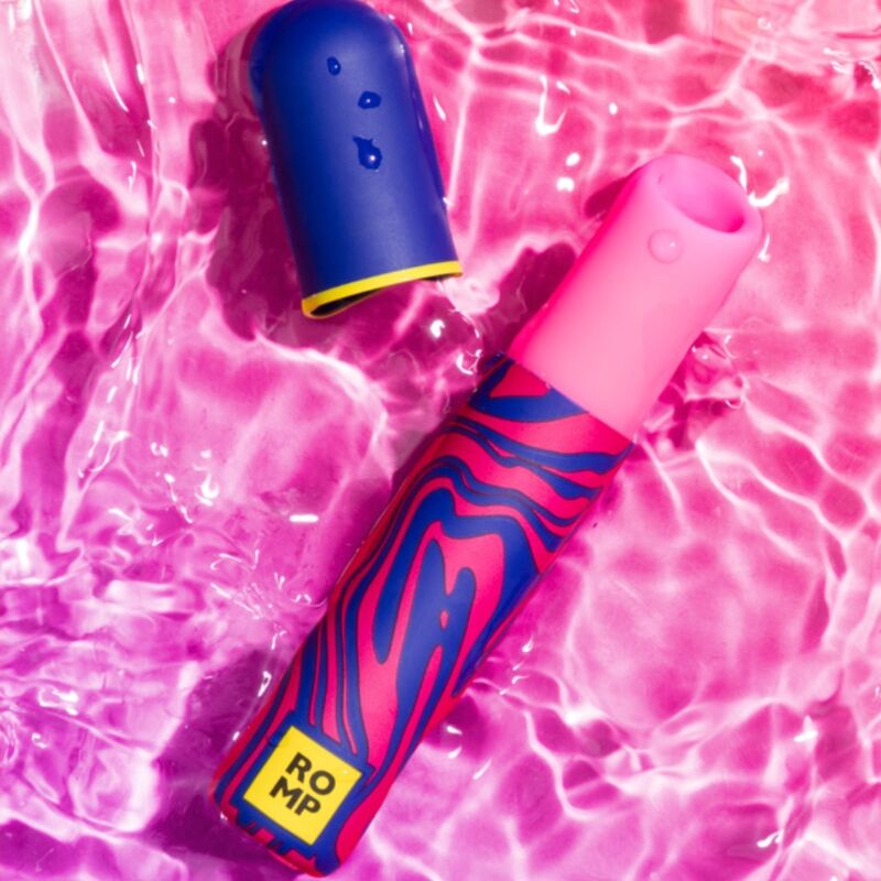 ROMP - LIPSTICK ESTIMULADOR DE CLÍTORIS PINTALABIOS 7 NIVELES - OMerotics