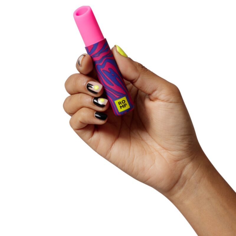 ROMP - LIPSTICK ESTIMULADOR DE CLÍTORIS PINTALABIOS 7 NIVELES - OMerotics