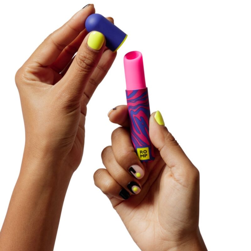 ROMP - LIPSTICK ESTIMULADOR DE CLÍTORIS PINTALABIOS 7 NIVELES - OMerotics