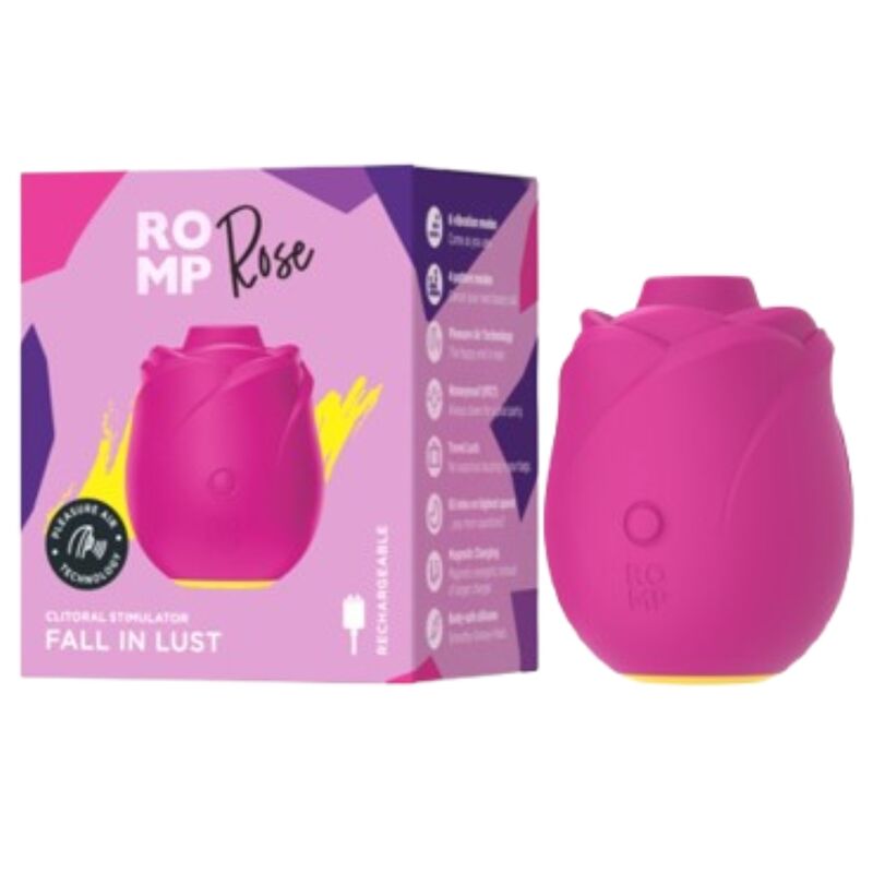 ROMP - ROSE SUCCIONADOR DE CLÍTORIS FORMA ROSA - OMerotics