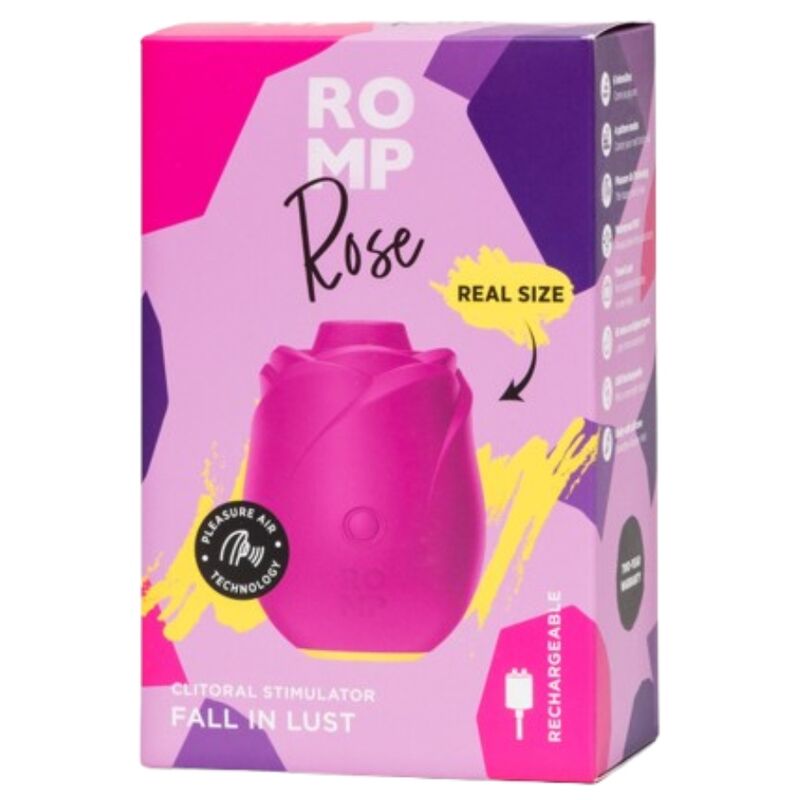 ROMP - ROSE SUCCIONADOR DE CLÍTORIS FORMA ROSA - OMerotics
