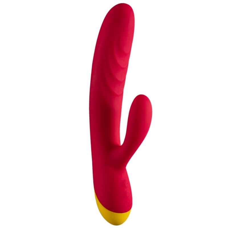 ROMP - JAZZ VIBRADOR RABBIT RECARGABLE ROJO - OMerotics