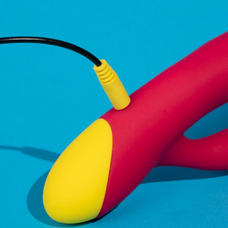 ROMP - JAZZ VIBRADOR RABBIT RECARGABLE ROJO - OMerotics