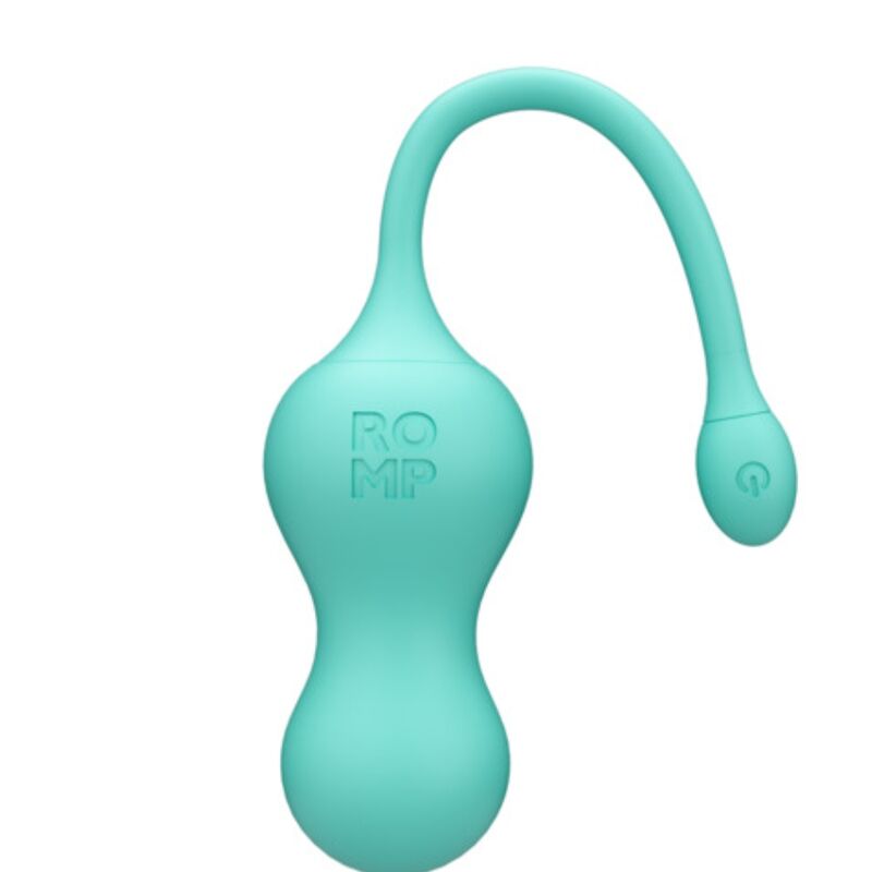 ROMP - CELLO HUEVO VIBRADOR MULTIFUNCIÓN TURQUESA CONTROL REMOTO - OMerotics
