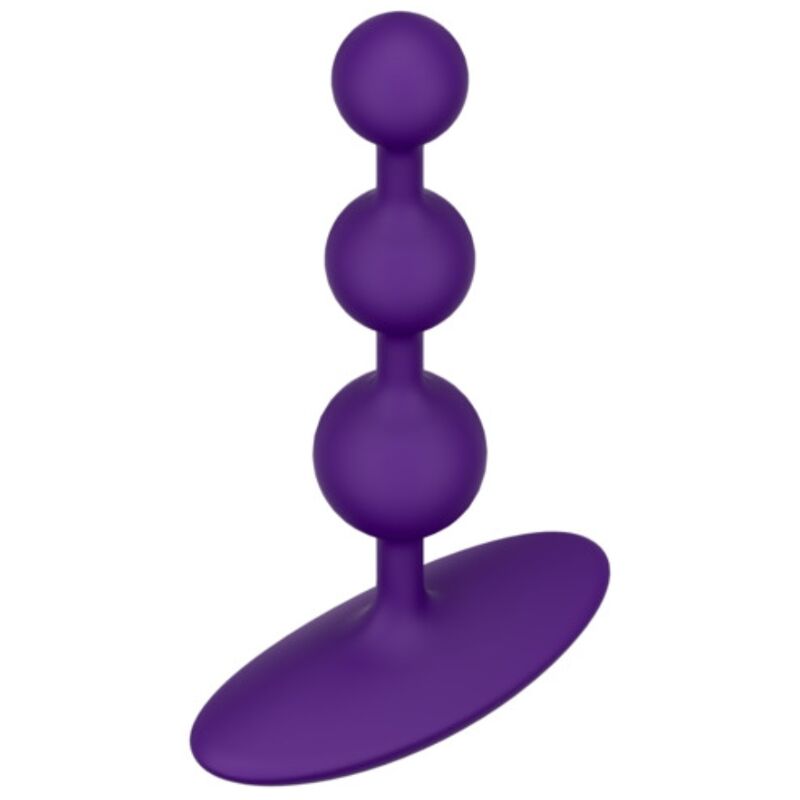ROMP - AMP PURPLE BOLAS ANALES FLEXIBLES DE SILICONA 12,5 CM MORADO - OMerotics