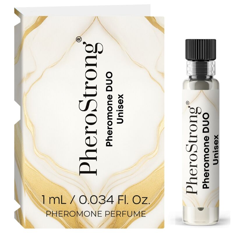 PHEROSTRONG - DUO PERFUME CON FEROMONAS UNISEX 1 ML - OMerotics