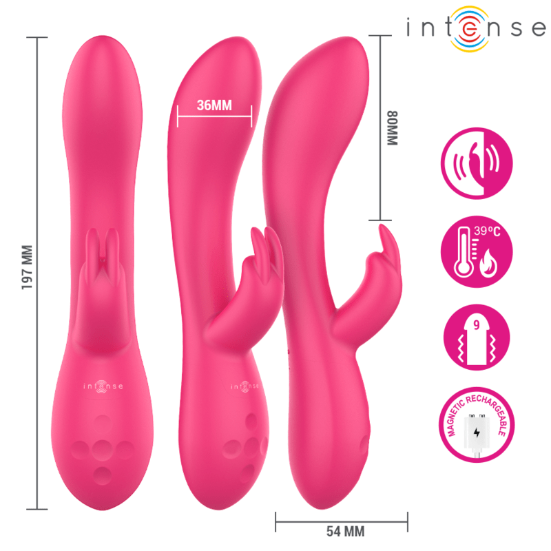 INTENSE - TAMMY ESTIMULADOR RABBIT CON CALOR - OMerotics