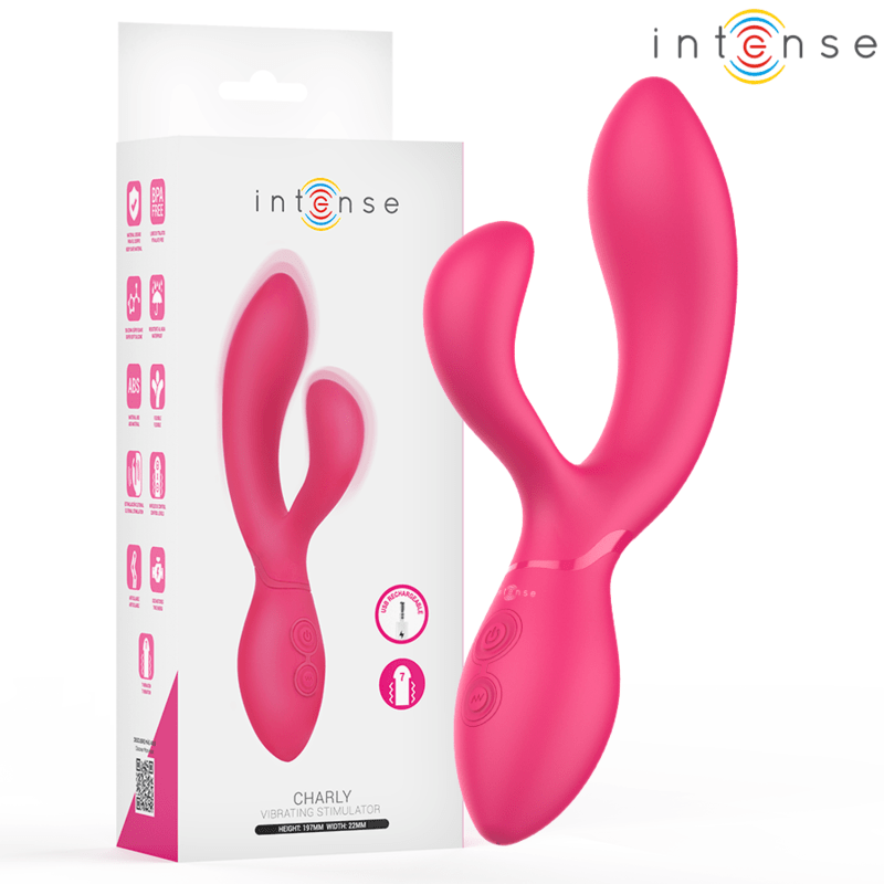 INTENSE - CHARLY ESTIMULADOR VIBRADOR ARTICULABLE - OMerotics