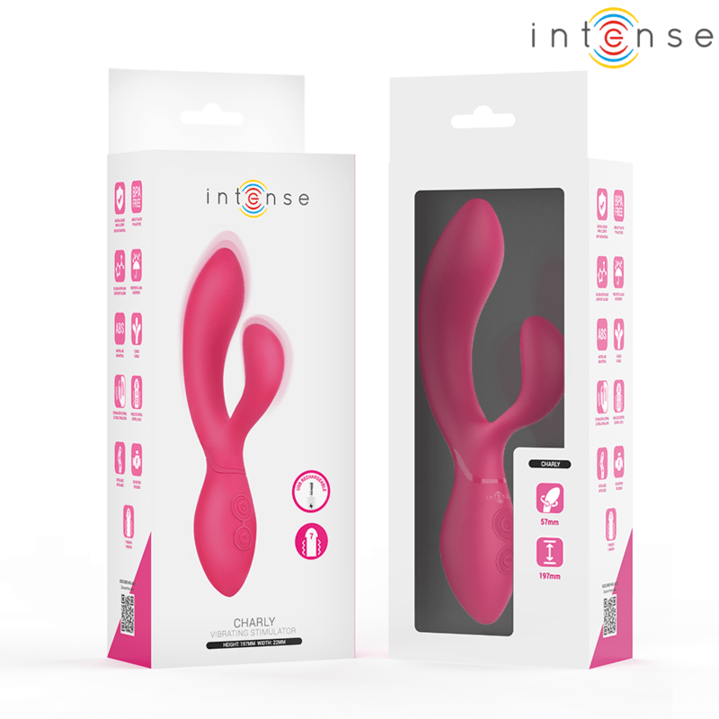 INTENSE - CHARLY ESTIMULADOR VIBRADOR ARTICULABLE - OMerotics